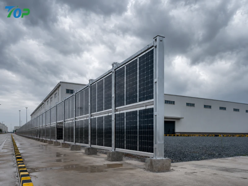 Clôture solaire intégrée : la combinaison parfaite entre esthétique, sécurité et énergie renouvelable