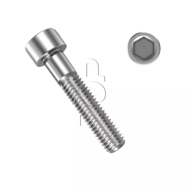 Boulon DIN 912 avec écrou à bride