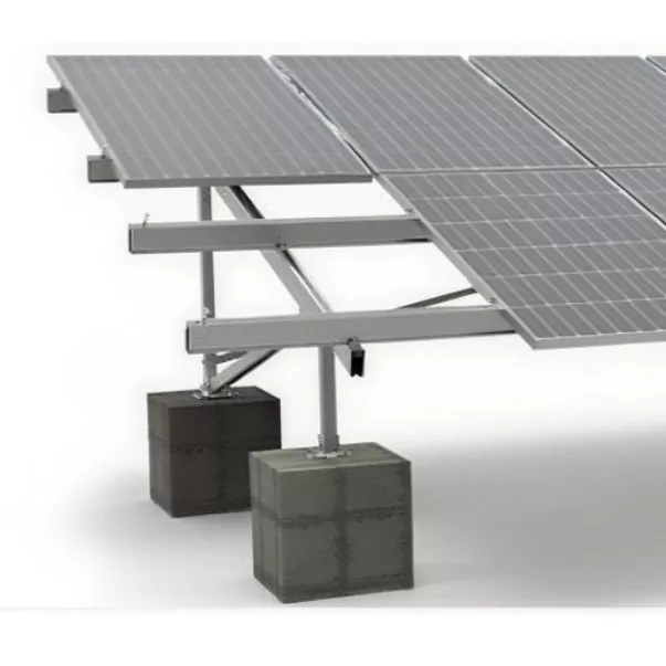 Système de kits de montage solaire pour toit plat