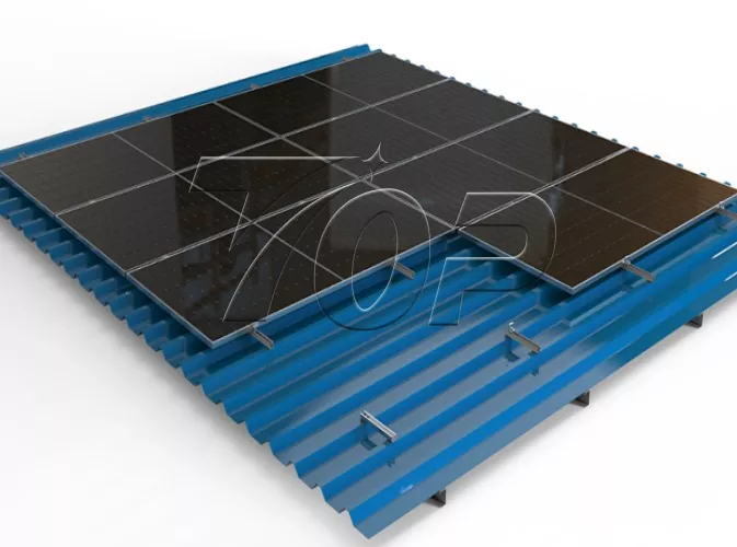 Rail-less Solar Panel Roof Rack Mount