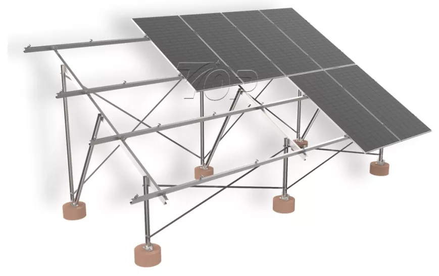 Flat Roof Solar Mounting Kits System