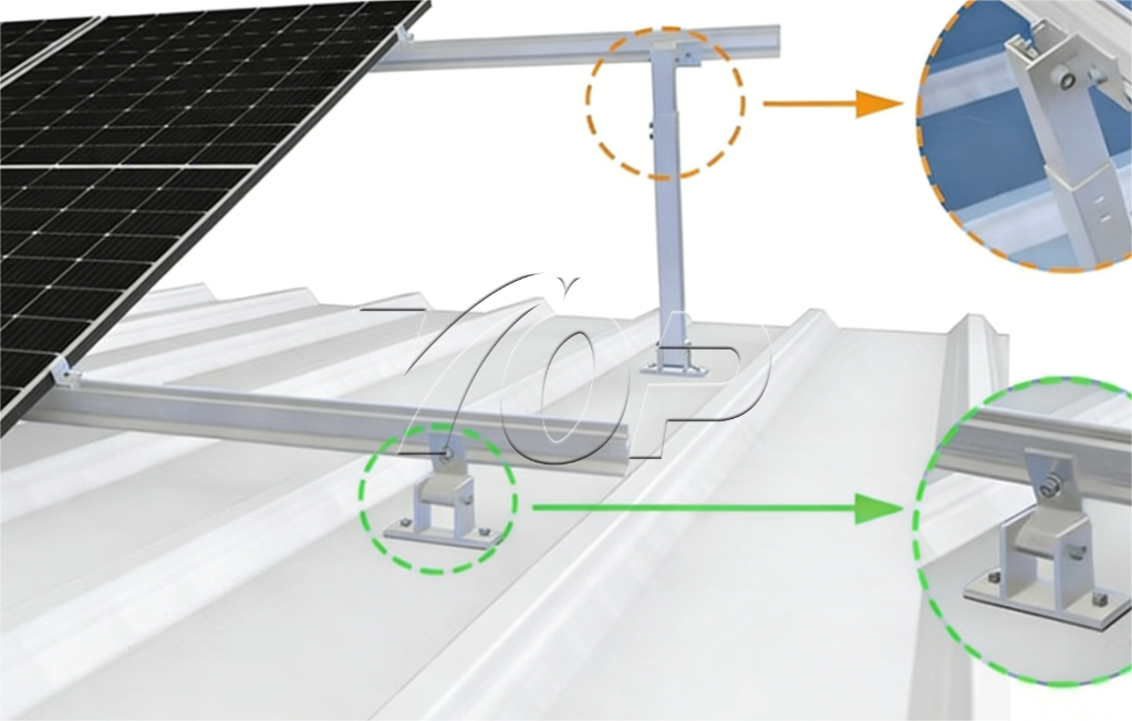 Solar Adjustable Tilt Legs Mounting