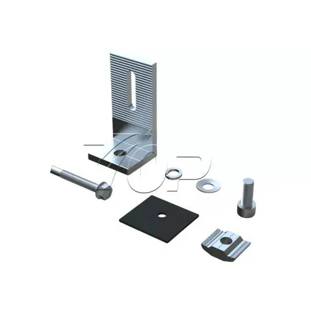 Kit de montage solaire sur toit en pieds L