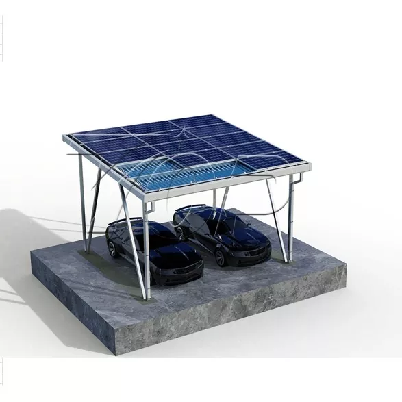 Abri de voiture solaire