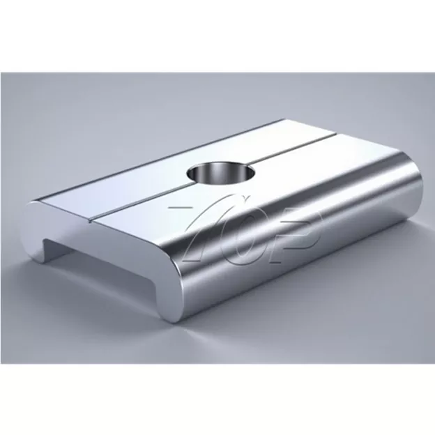 Pince de rail de montage de panneau solaire en aluminium